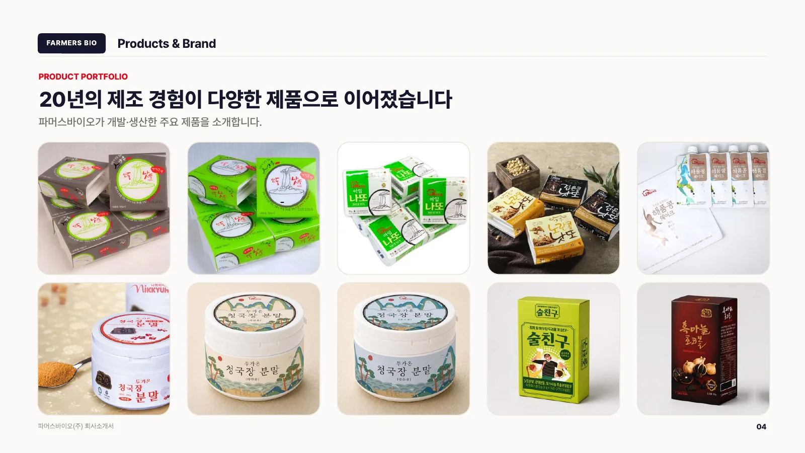 회사소개서 4페이지