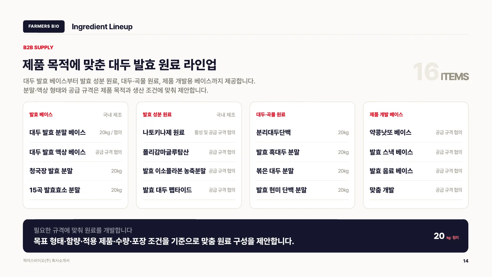 회사소개서 14페이지
